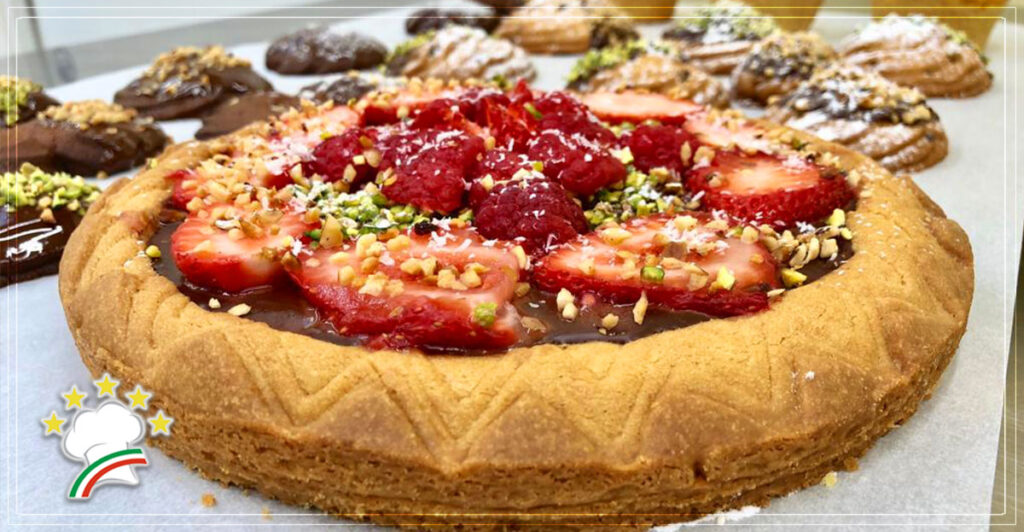 Corso di Pasticceria a Pisa: torte di frolla.