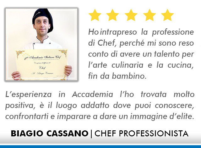 Corso Chef Opinioni - Cassano