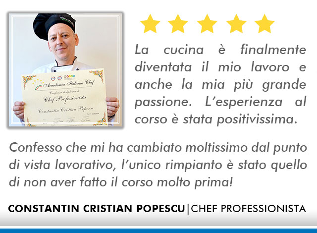 Corso Chef Opinioni - Popescu