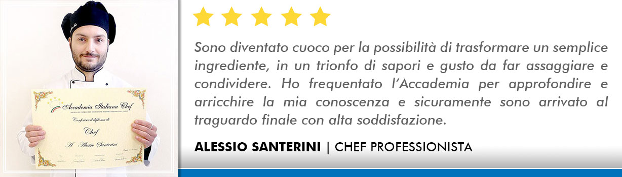 Corso Chef Opinioni - Santerini